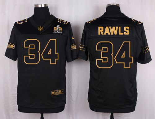 Thomas Rawls Seattle Seahawks black Pro Line jersey