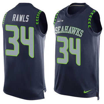Thomas Rawls Seattle Seahawks blue Limited jersey