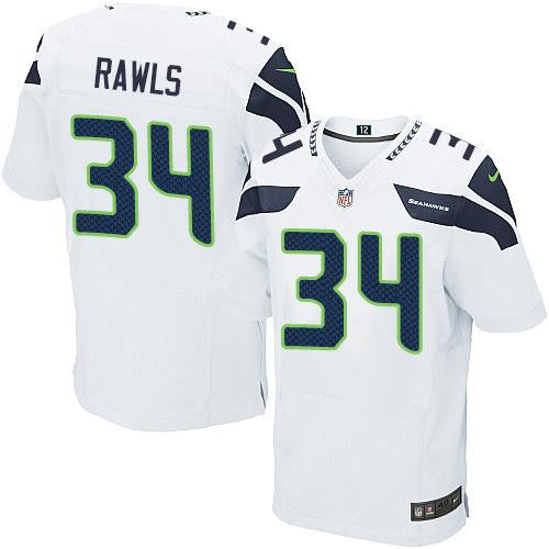 Thomas Rawls Seattle Seahawks white Elite jersey