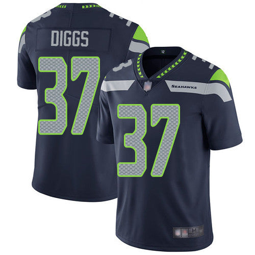 Quandre Diggs Seattle Seahawks blue Vapor jersey