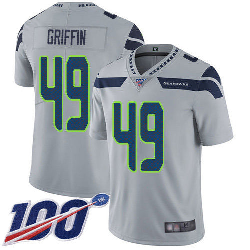 Shaquem Griffin Seattle Seahawks grey Vapor jersey