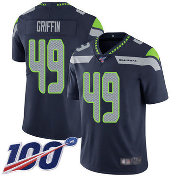 Shaquem Griffin Seattle Seahawks blue Vapor jersey
