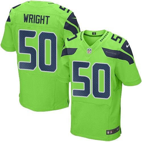 K.J. Wright Seattle Seahawks green Elite jersey