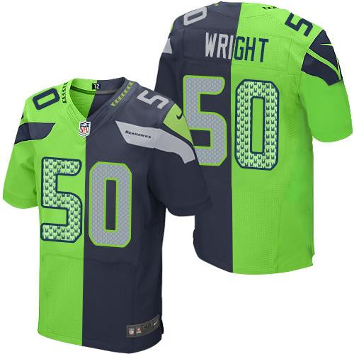 K.J. Wright Seattle Seahawks blue Elite jersey