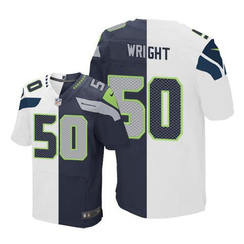 K.J. Wright Seattle Seahawks white Elite jersey