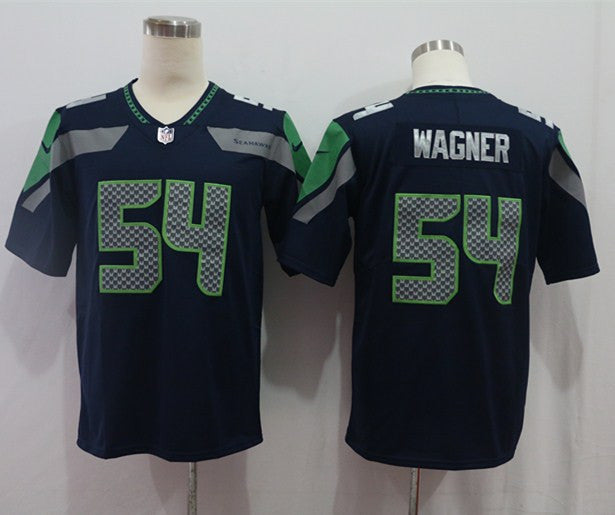 Bobby Wagner Seattle Seahawks navy Vapor jersey