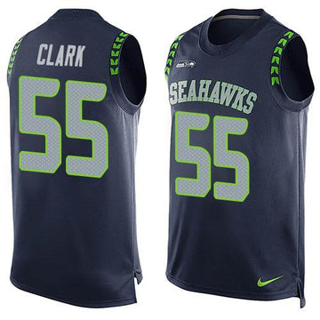 Frank Clark Seattle Seahawks blue Limited jersey