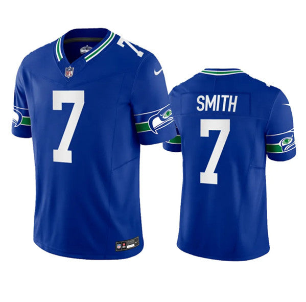 Geno Smith Seattle Seahawks royal Limited jersey