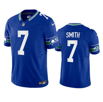 Geno Smith Seattle Seahawks royal Limited jersey