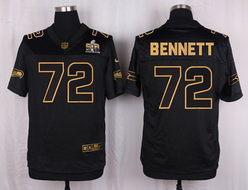 Michael Bennett Seattle Seahawks black Pro Line jersey
