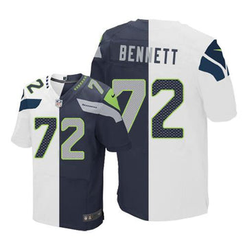 Michael Bennett Seattle Seahawks white Elite jersey