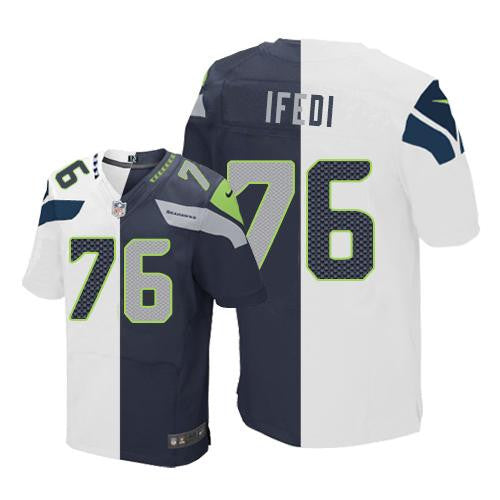 Germain Ifedi Seattle Seahawks white Elite jersey