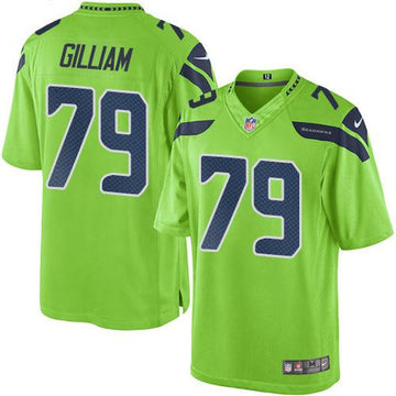Garry Gilliam Seattle Seahawks green Limited jersey