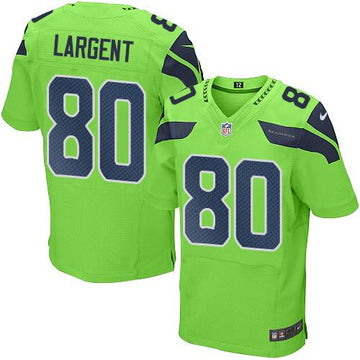 Steve Largent Seattle Seahawks green Elite jersey