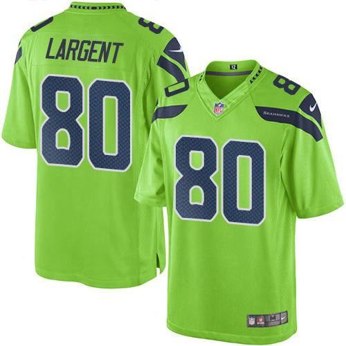 Steve Largent Seattle Seahawks green Limited jersey