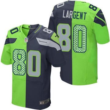 Steve Largent Seattle Seahawks blue Elite jersey