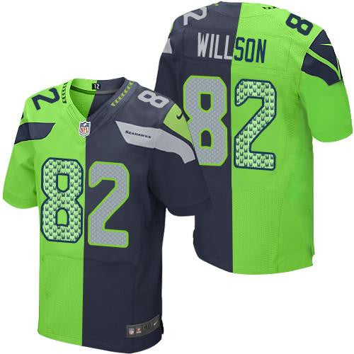 Luke Willson Seattle Seahawks blue Elite jersey