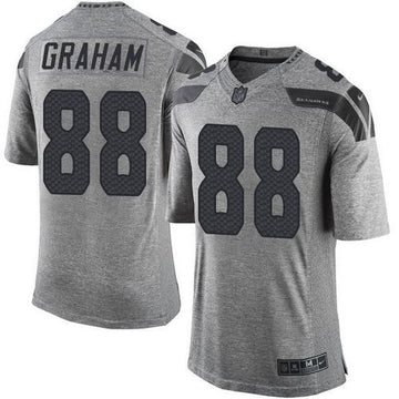 Jimmy Graham Seattle Seahawks gray Limited jersey