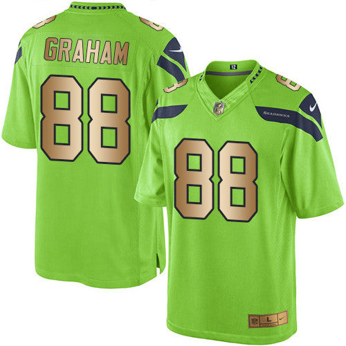 Jimmy Graham Seattle Seahawks green Limited jersey