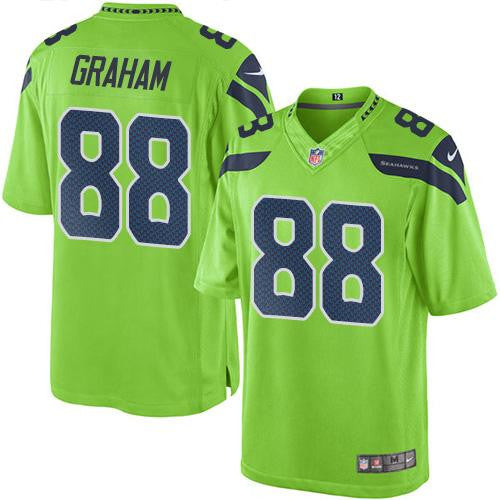 Jimmy Graham Seattle Seahawks green Limited jersey