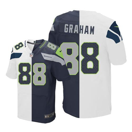 Jimmy Graham Seattle Seahawks white Elite jersey