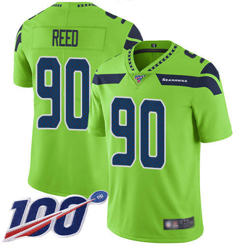 Jarran Reed Seattle Seahawks green Limited jersey