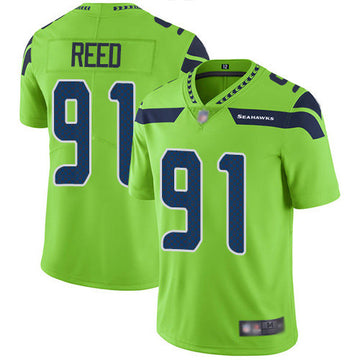 Jarran Reed Seattle Seahawks green Limited jersey