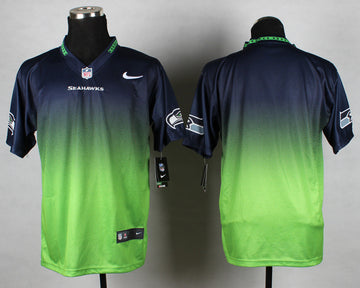 Seattle Seahawks blue Fashion jersey