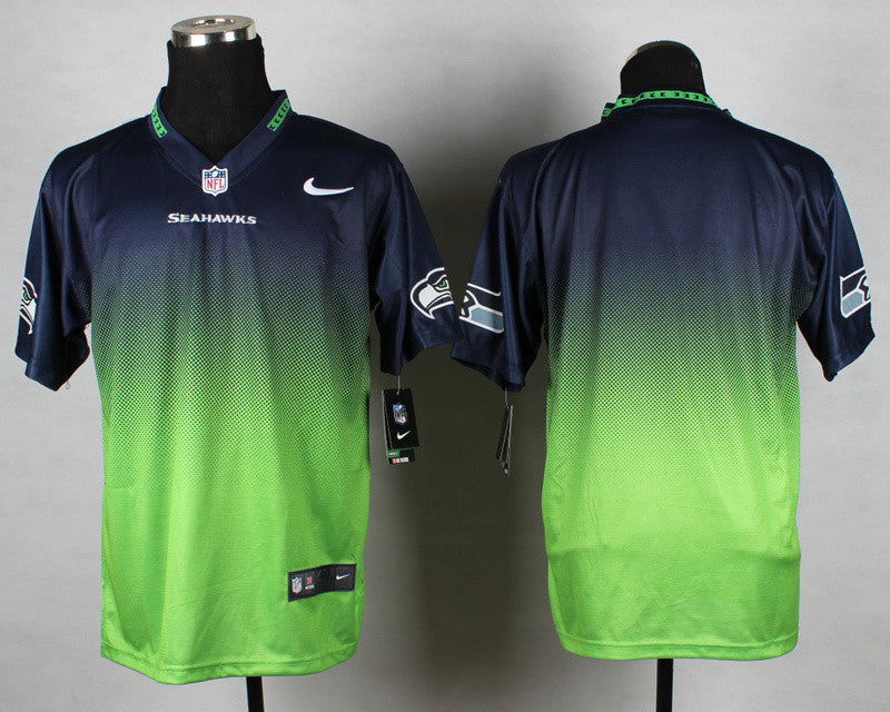 Seattle Seahawks blue Fashion jersey
