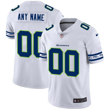 Seattle Seahawks white Vapor jersey