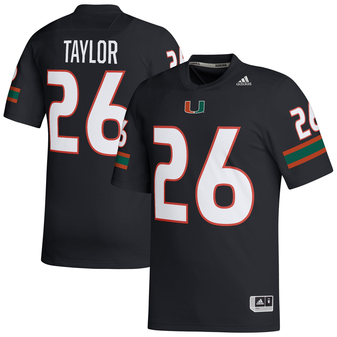 Sean Taylor Miami Hurricanes black jersey
