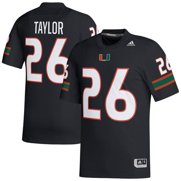 Sean Taylor Miami Hurricanes black jersey