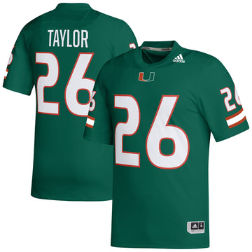 Sean Taylor Miami Hurricanes green jersey