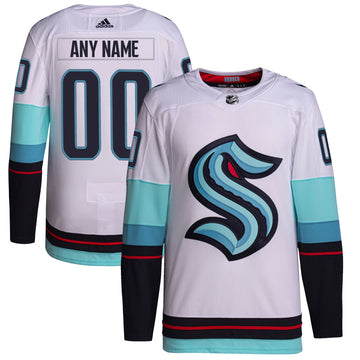 Seattle Kraken white Away jersey