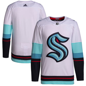 Seattle Kraken white Away jersey