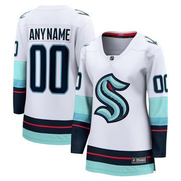 Seattle Kraken white Away jersey