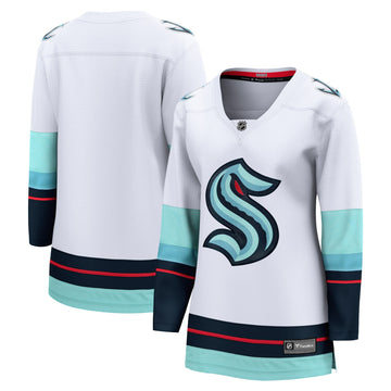Seattle Kraken white Away jersey