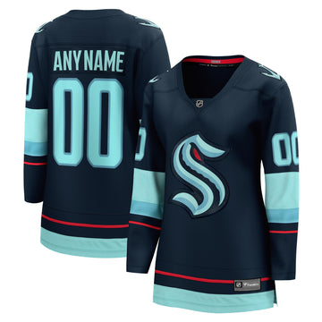 Seattle Kraken navy Home jersey