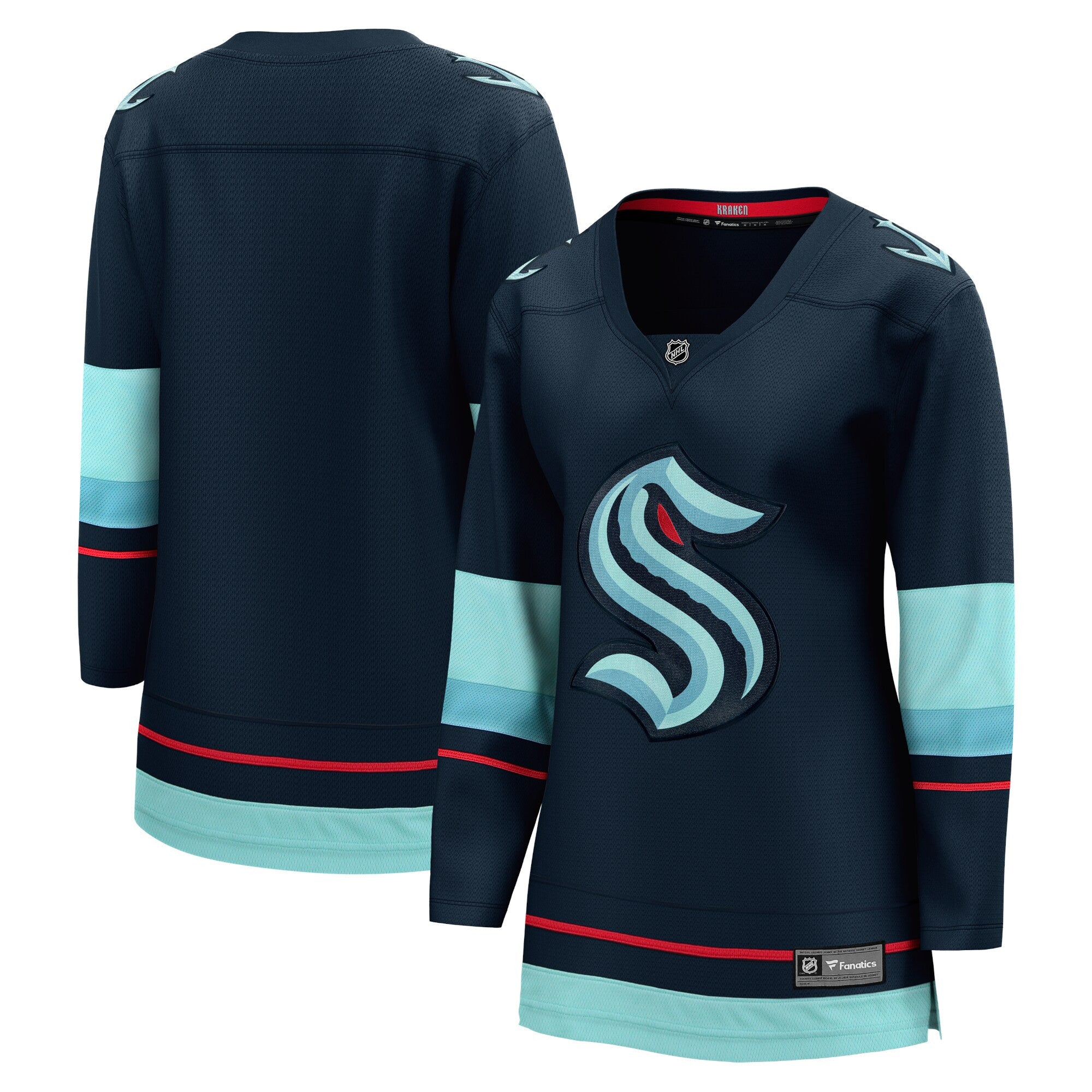 Seattle Kraken navy Home jersey