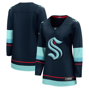 Seattle Kraken navy Home jersey