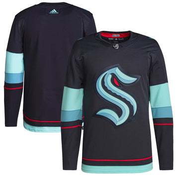 Seattle Kraken navy Home jersey