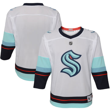 Seattle Kraken white Away jersey