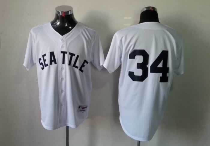Hernandez Seattle Mariners white jersey