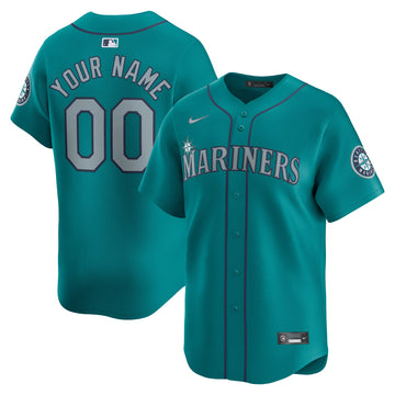 Seattle Mariners aqua Limited jersey