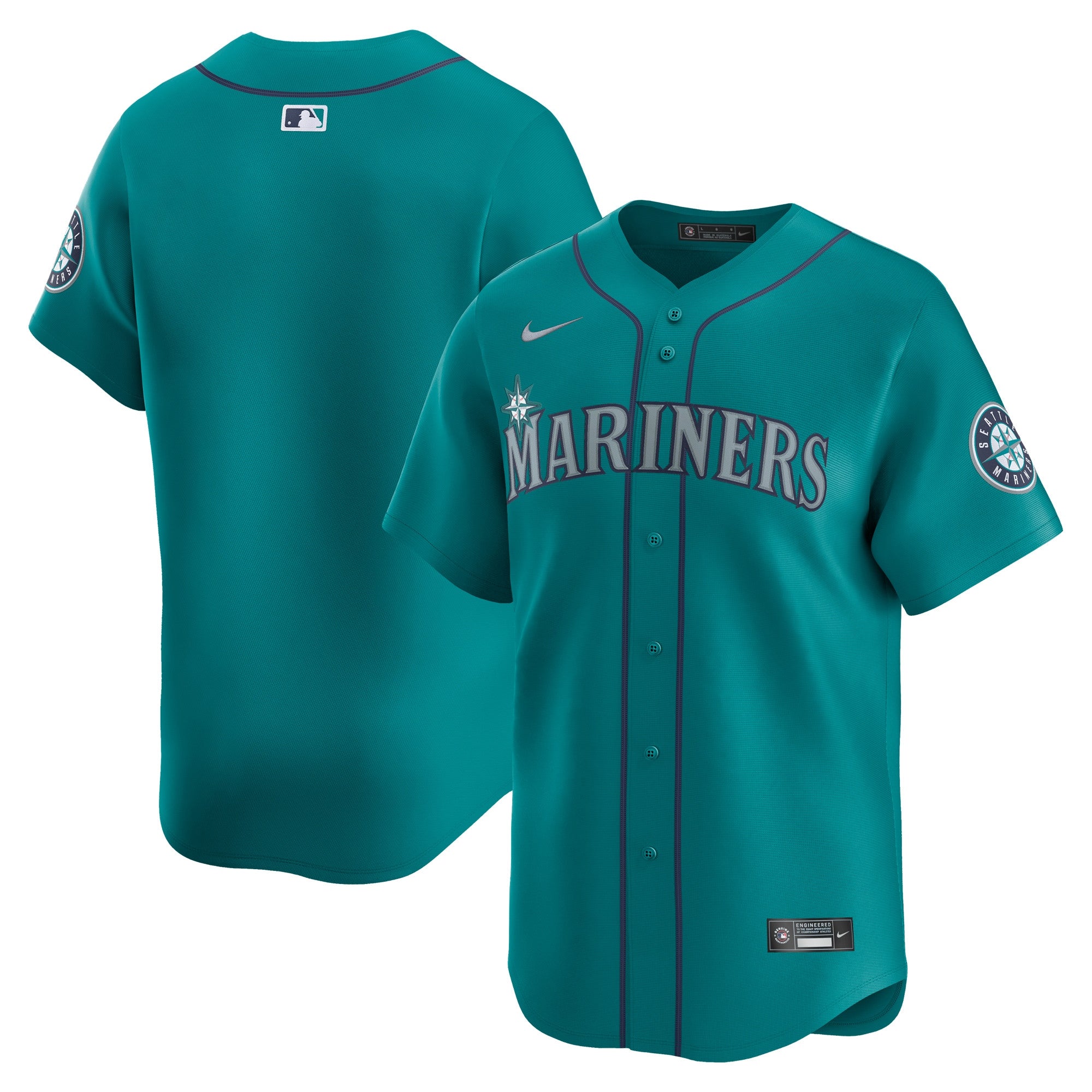 Seattle Mariners aqua Limited jersey