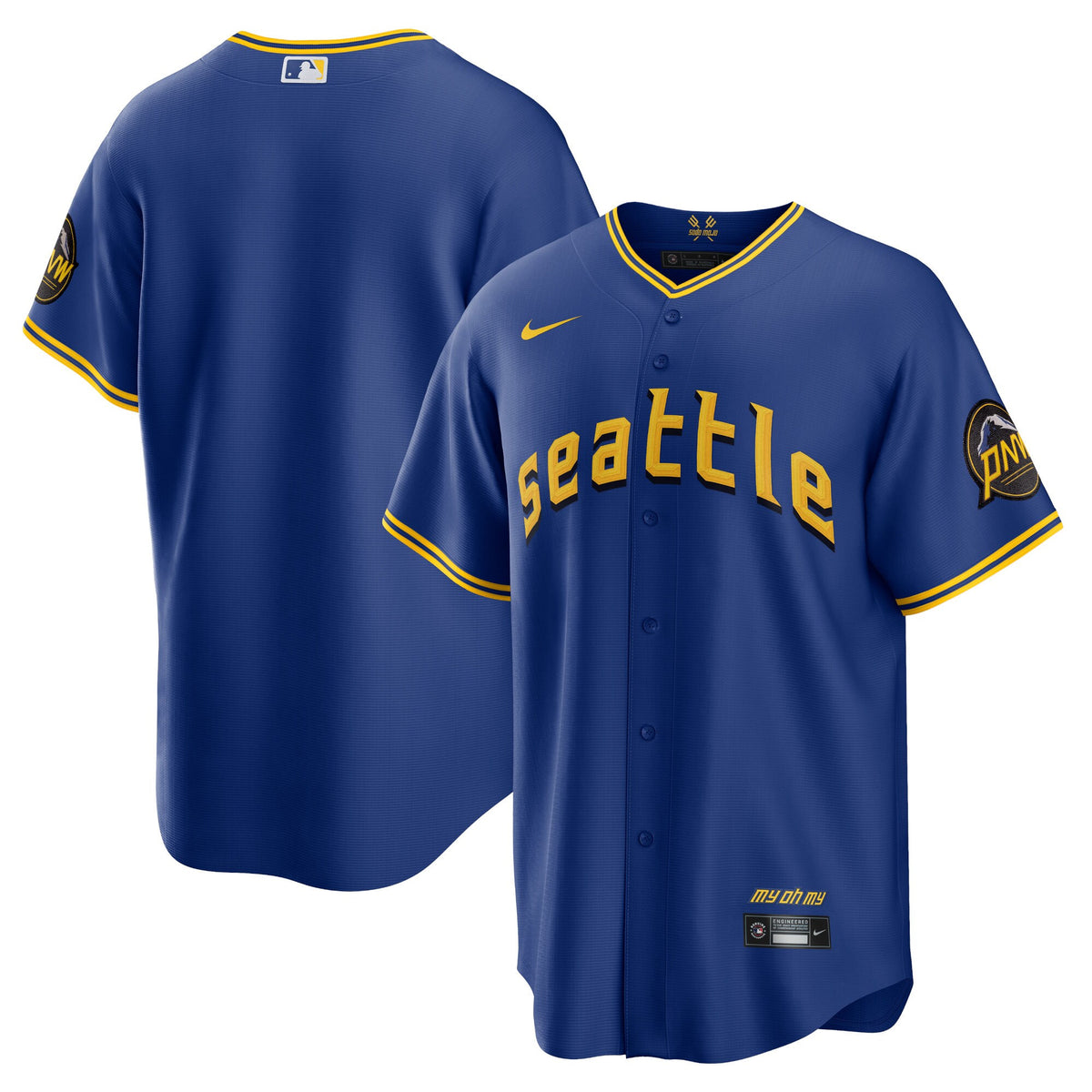 Seattle Mariners royal City Connect jersey