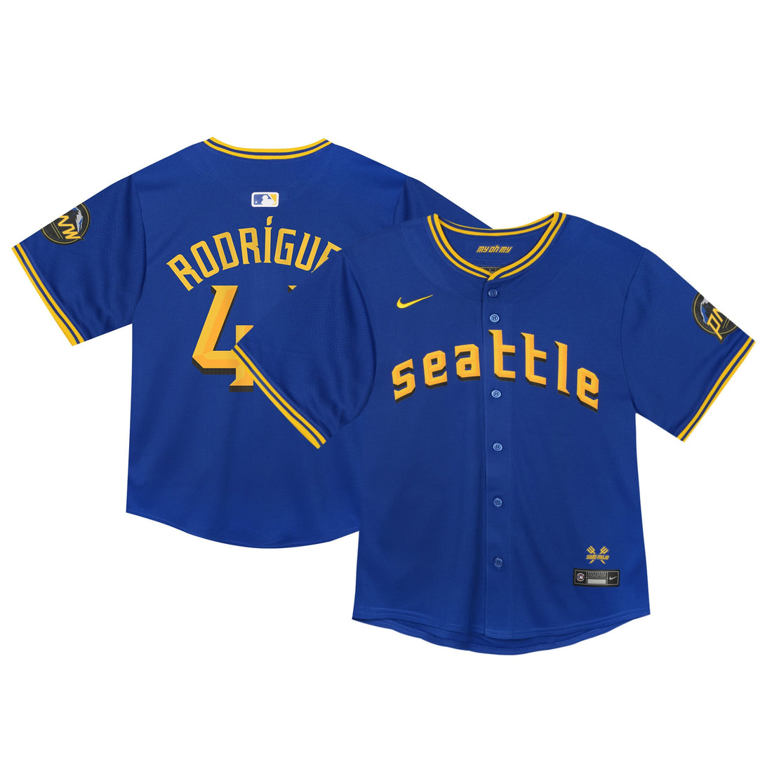 Seattle Mariners navy City Connect jersey