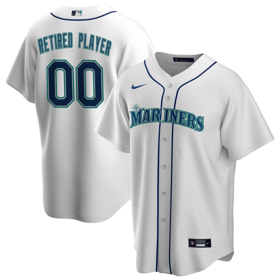 Seattle Mariners white Home jersey