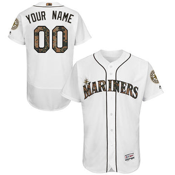 Seattle Mariners white jersey