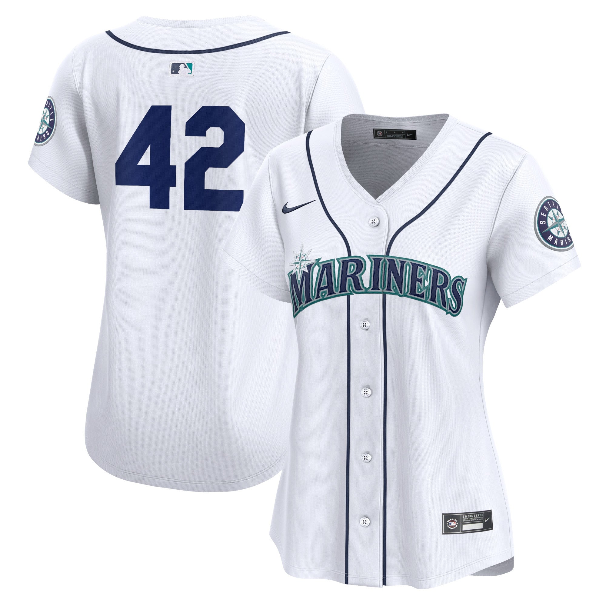 Seattle Mariners white Limited jersey